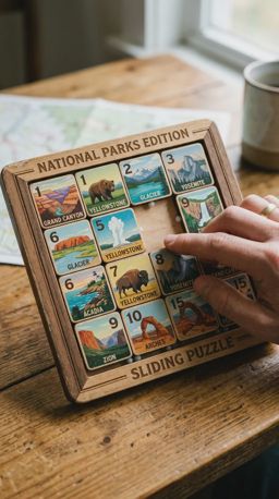 Tile Sliding Puzzle Game | National Parks Edition - Relaxing Brain Challenge