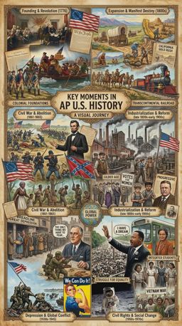 AP U.S. History Lessons & Quiz Practice Site