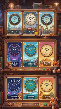 World Clocks Dashboard